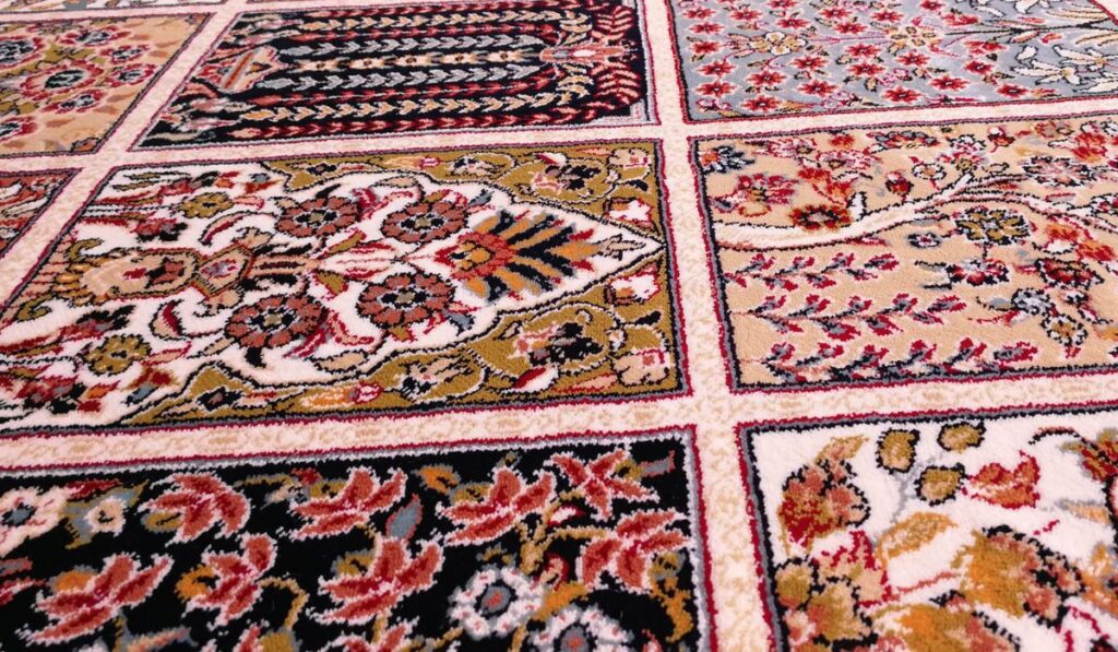 فرش طرح خشتی