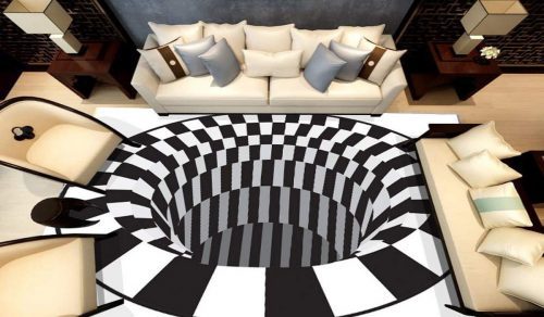 فرش فانتزی سه بعدی