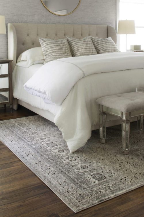 فرش ایرانی در اتاق خواب