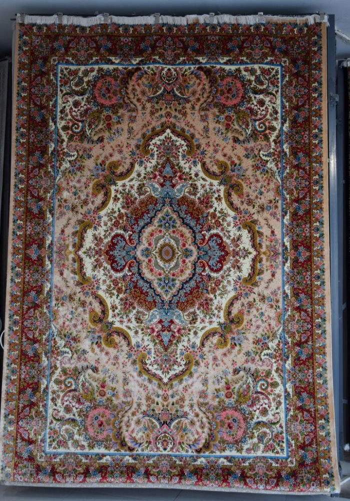 فرش طرح 160062 بژ کد 47064