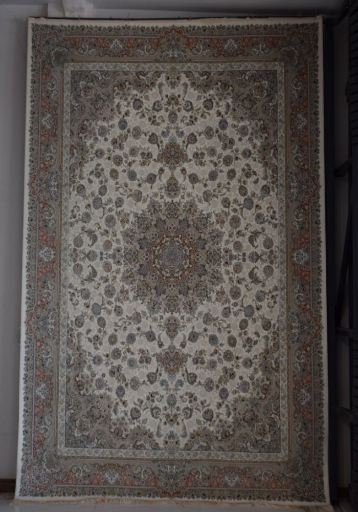 فرش طرح تیارا کرم کد 46162
